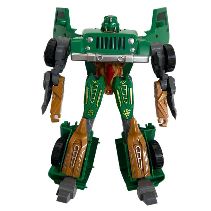 Robot Transformabil, 2 in 1, masina si robot cu accesorii incluse