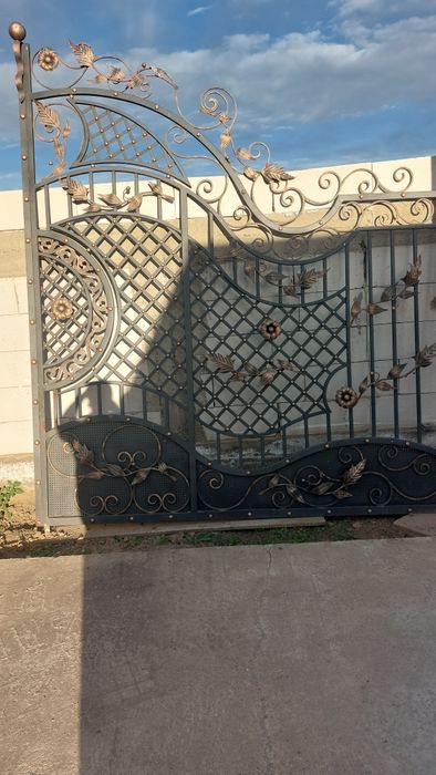 Vand porți 2 buc la 2.65 bucata +poarta mică incadrată