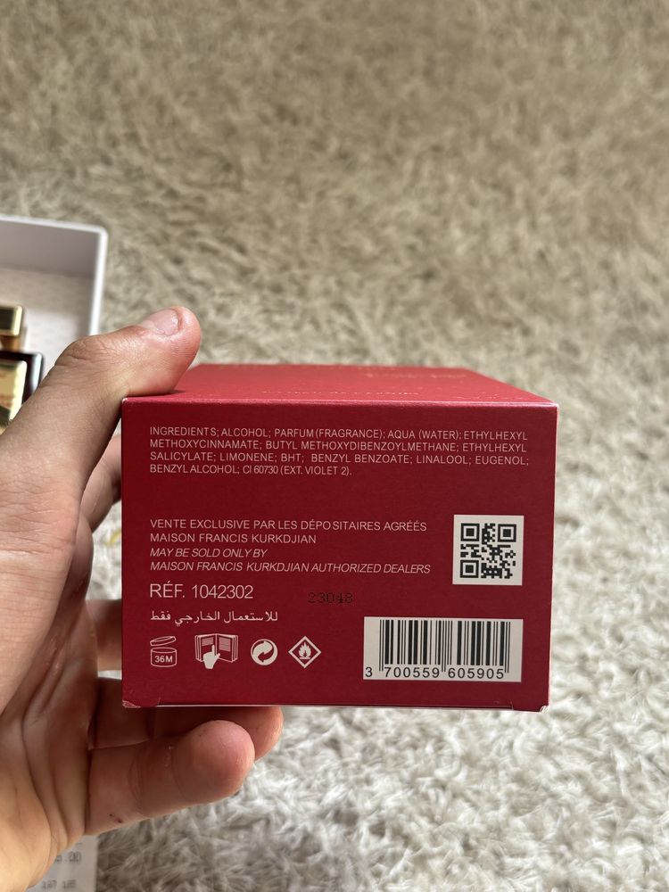 Baccarat rouge 540