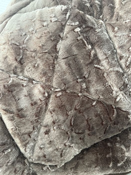 Кўрпа холлофайбер усти велюр