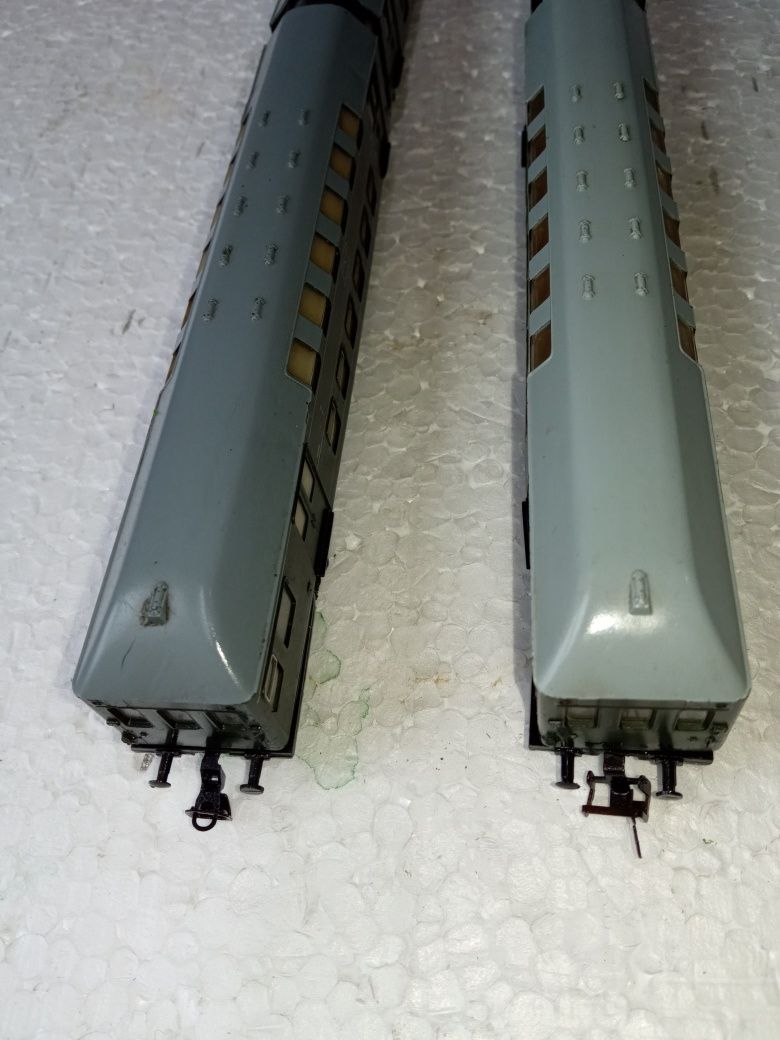 Vagoane etajate trenuleț electric scara TT, 1:120, 12mm
