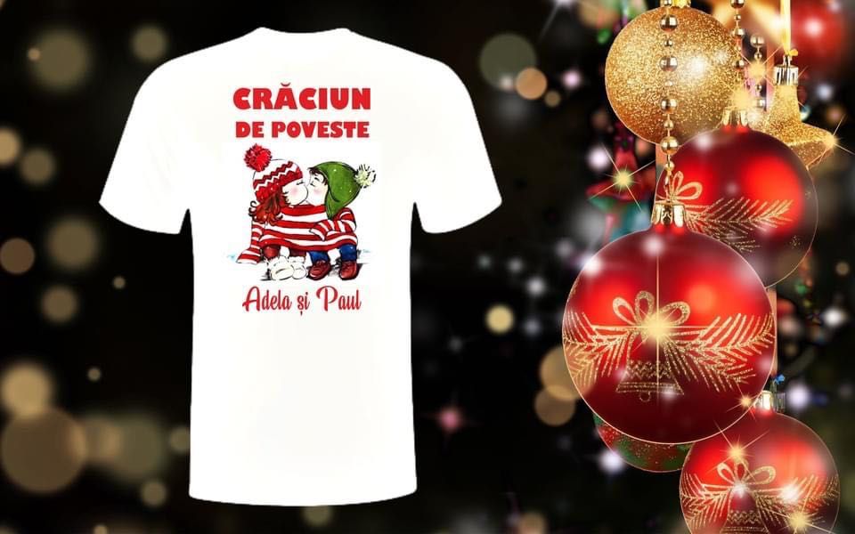 Cadou Crăciun Tricouri Personalizate