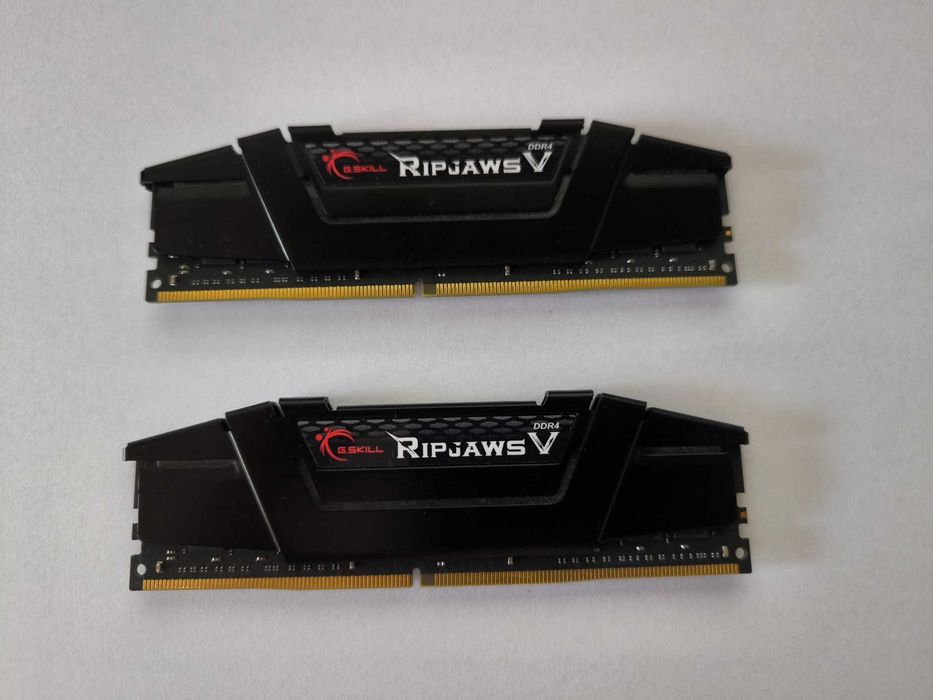 RAM G.Skill RipjawsV Black 32GB 2x16GB DDR4 3200MHz garantie 11.2031