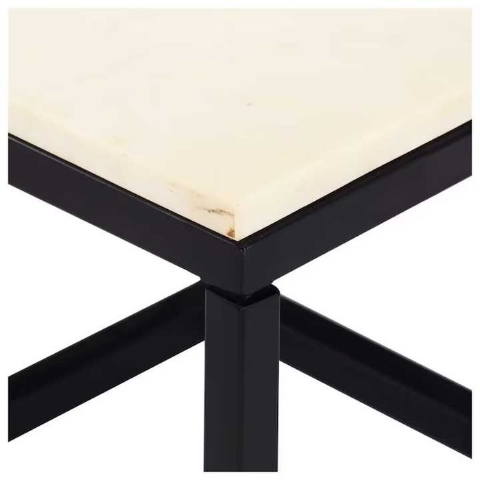 Masa Cafea Alb Piatra Naturala Marmura The Home IKEA KIKA Mobexpert
