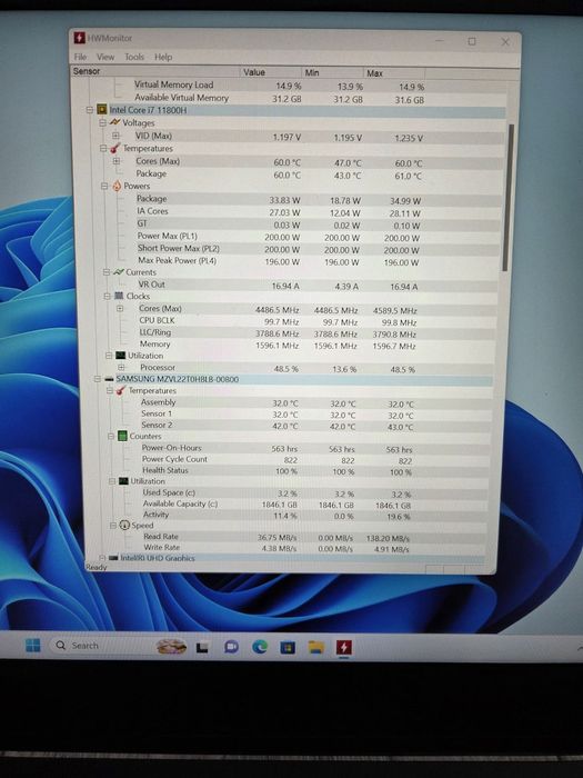 MSI GS66 i7 11800H / RTX 3080 / 32GB Ram / 2 TB SSD