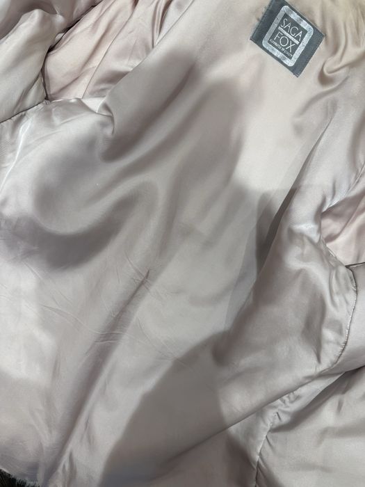 Haină de blană din vulpe argintie