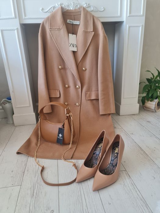 Zara, НОВО палто кашмир