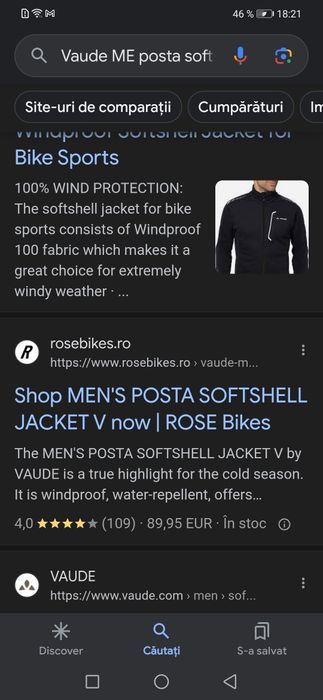 Vaude ME posta softshell jacket 4 masura L