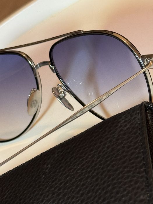 Argint pur Ochelari Chrome Hearts Bone Prone 925 silver + titanium