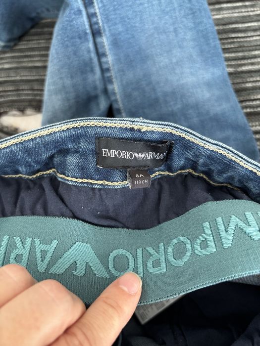 Детски дънки Emporio Armani