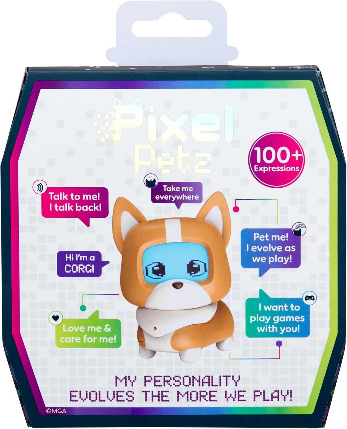 Интерактивна играчка Pixel Petz кученце далматинец корги мигащи очи