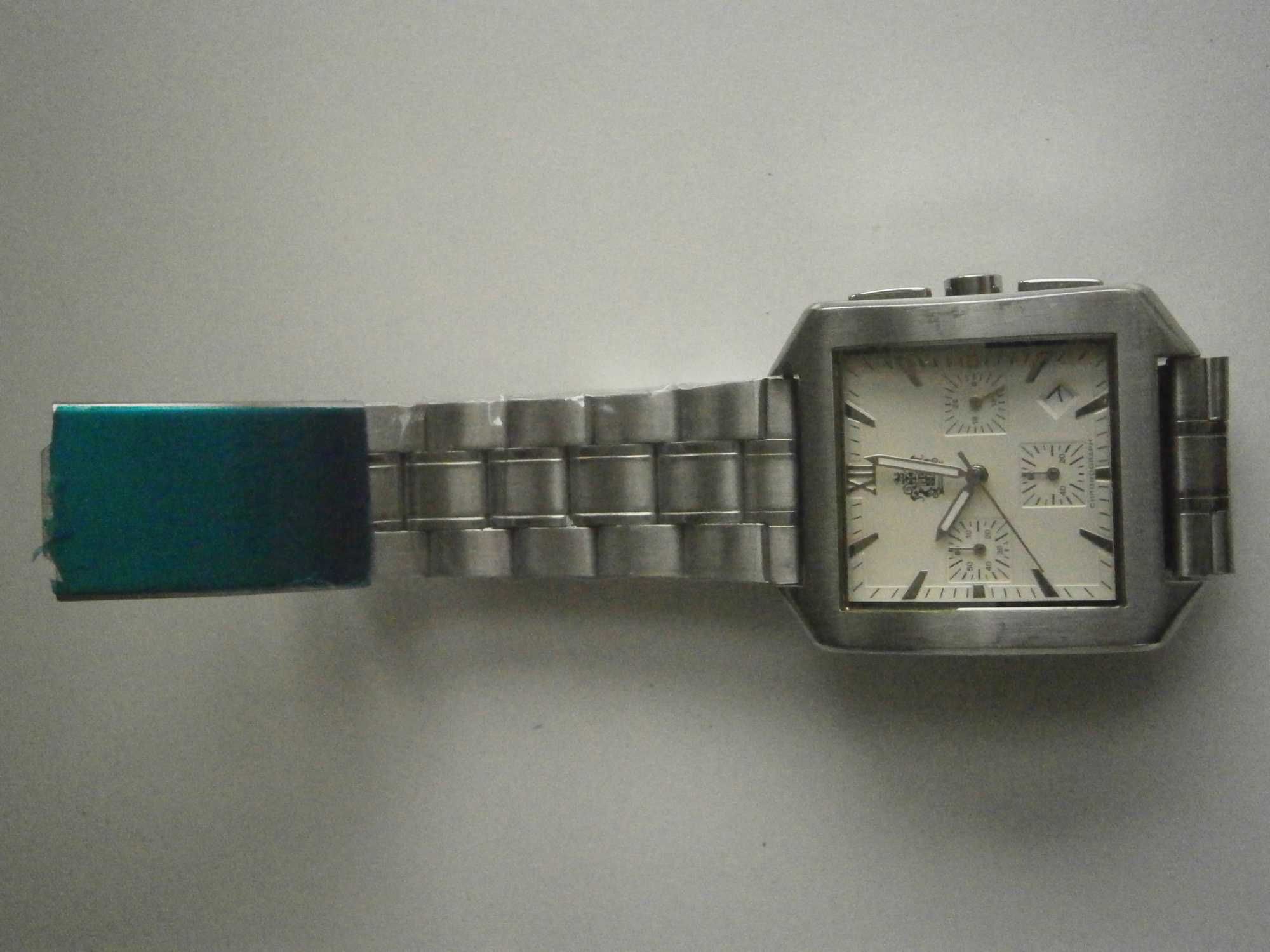 PierCarlo d`Alessio - quartz chronograph, Japan movement, 36x44mm,TOP!