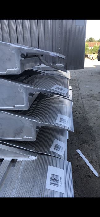 Rampe incarcare aluminiu excavatoare 1-8tone