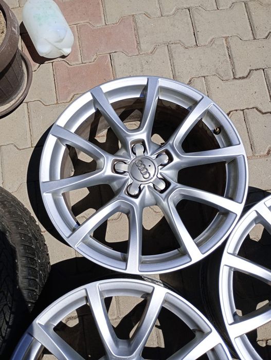 4jante aliaj 5x112 R18 originale audi A3.A4.A6 A8 Q5 Q3 A5.A7