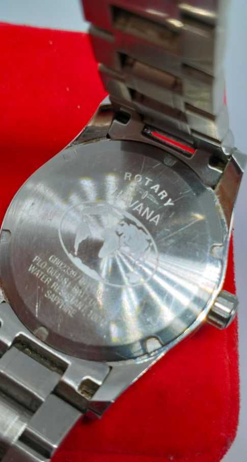 Унисекс часовник Rotary Havana CB02339/07 Ден индикация Сапфир кристал