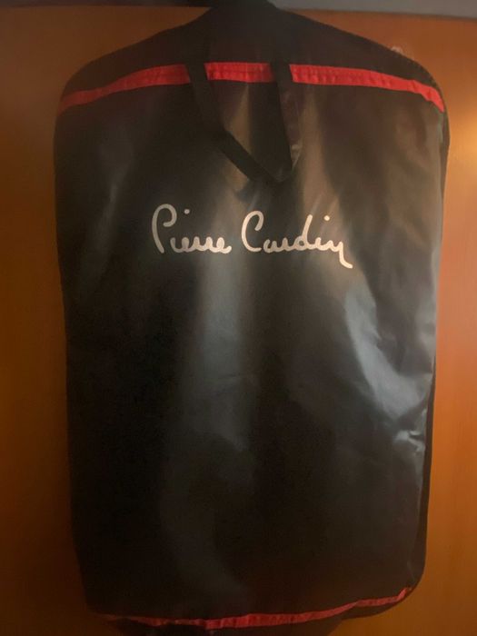 Sacou Pierre Cardin Slim Fit (marime 52), bumbac, bej  [  NOU!  ]