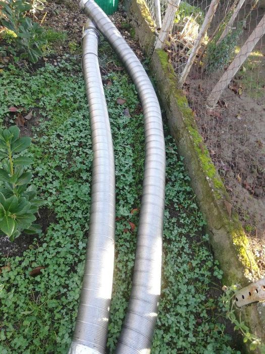 tub flexibil inox 125mm/3m