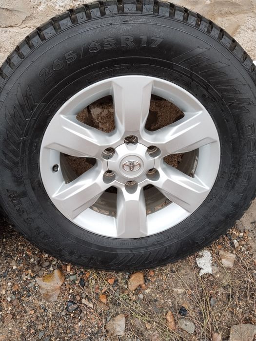 Титановые диски c резиной R 17