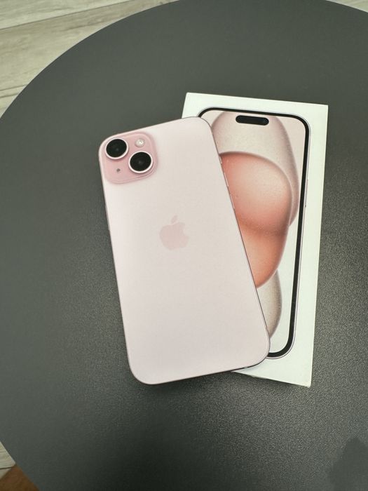 Iphone 15 Pink 86% baterie garantie Emag 128GB