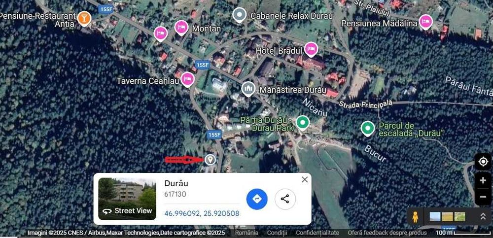 Durau : apartament 1 camera, decomandat, complet mobilat si utilat