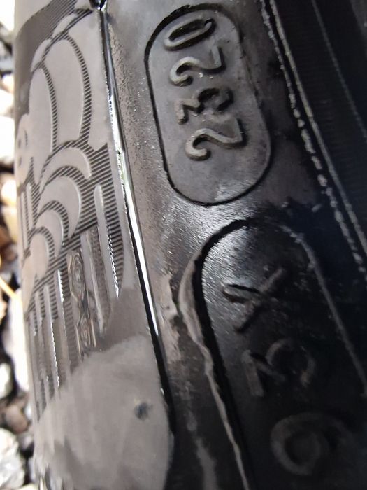 Anvelope 215/55R17 marca Michelin, M+S,DOT 2020 ,7 mm