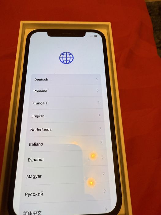 Iphone 12 128Gb negru in cutie