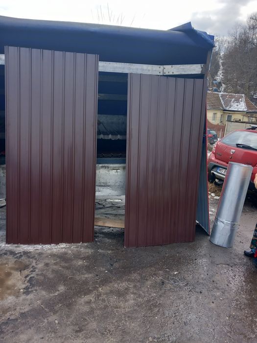 Vand tabla cutată zincata și color diferite grosimi