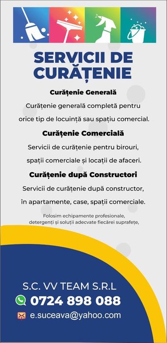 Servicii de curățenie