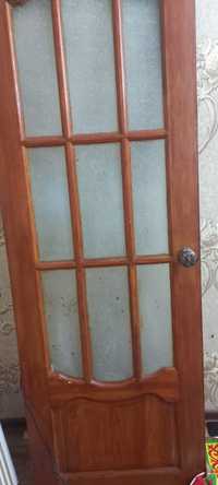 Дверь б/у. 2000×60, коричневая 2000×70