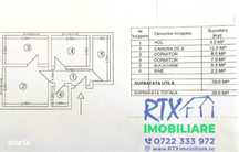 Apartament 3 cam  etaj 2 Zona BCR