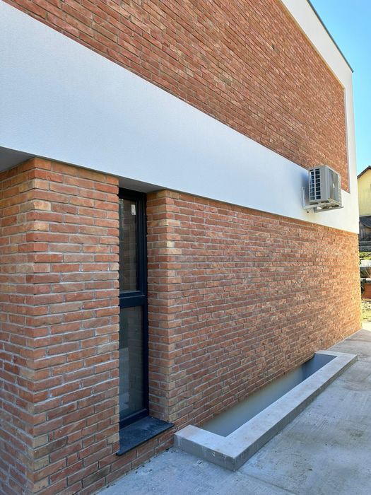 Caramida aparenta feliata, margini rustice, noua