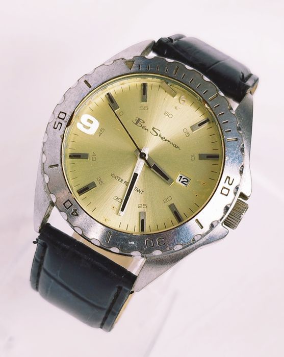 Ceas barbatesc Ben Sherman cu Quartz, din oțel inoxidabil, curea piele