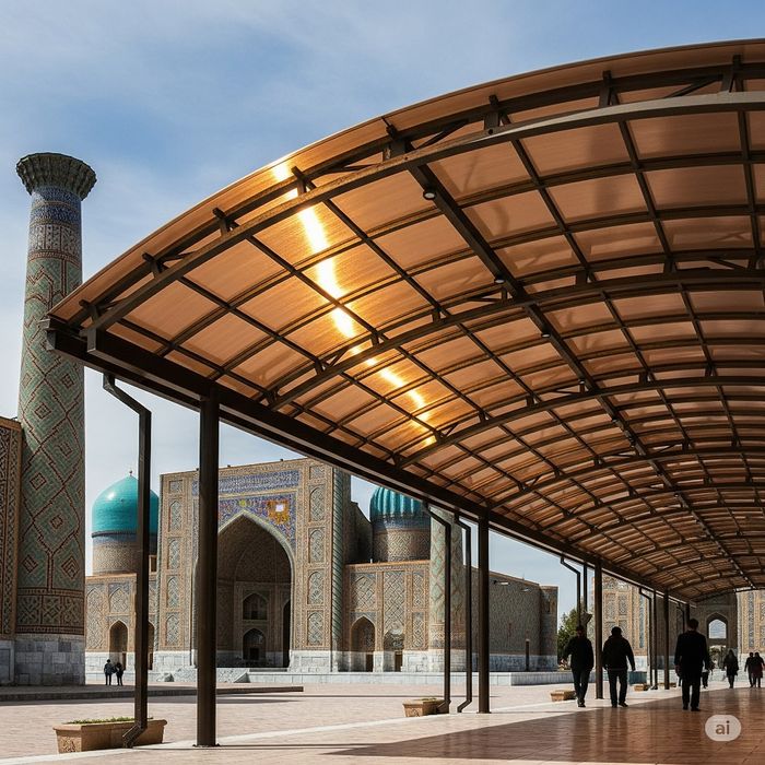 Козогистон Лексани Поликарбонат арзон нархларда Самарканд шахрида