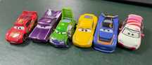 Masinuțe Disney Cars, Jackson Storm GRC, Jet Robinson
