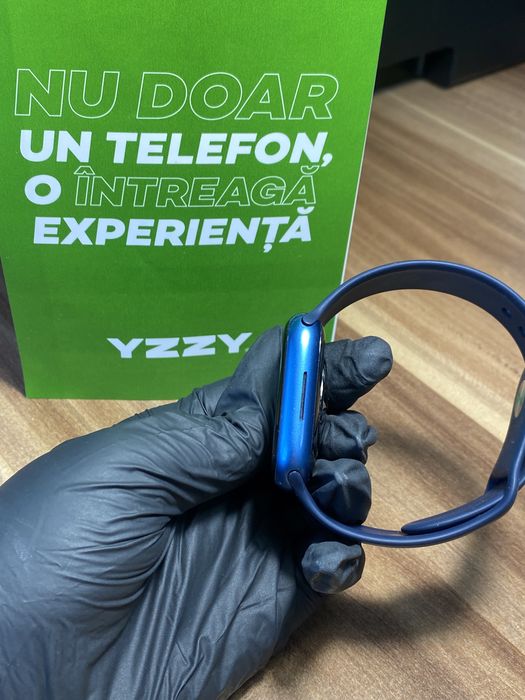 Apple Watch Seria 7 / 45 mm / GPS /Blue Aluminium/ Foarte bun