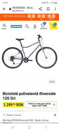 Bicicleta B TWIN Riverside 120
