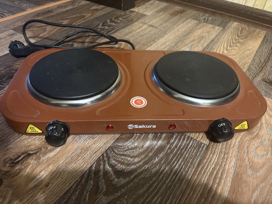 Электрическая дисковая плита