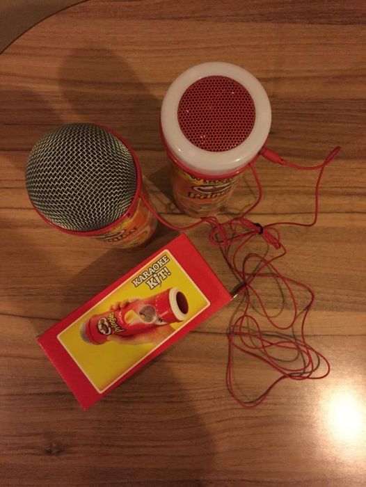 Pringles Karaoke Kit Прингълс Караоке Кит