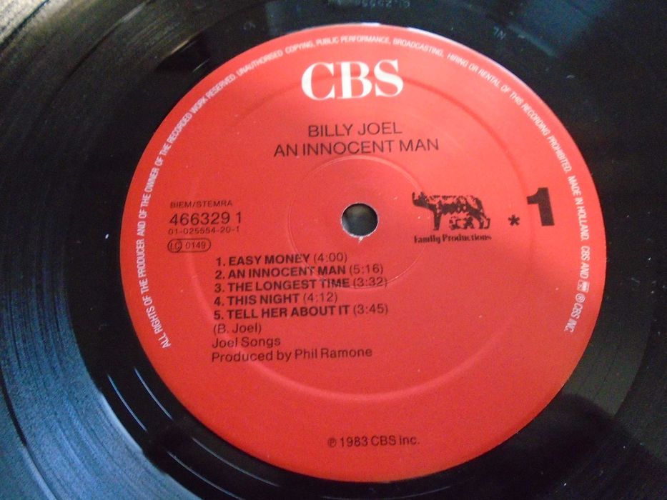 плочи Billy Joel