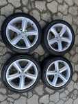 Jante aliaj 5x112mm, anvelope 245/40 R18 Audi A4 B8, B9, A6 C6, C7