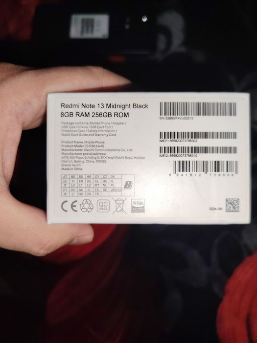Redmi note 13 8/256