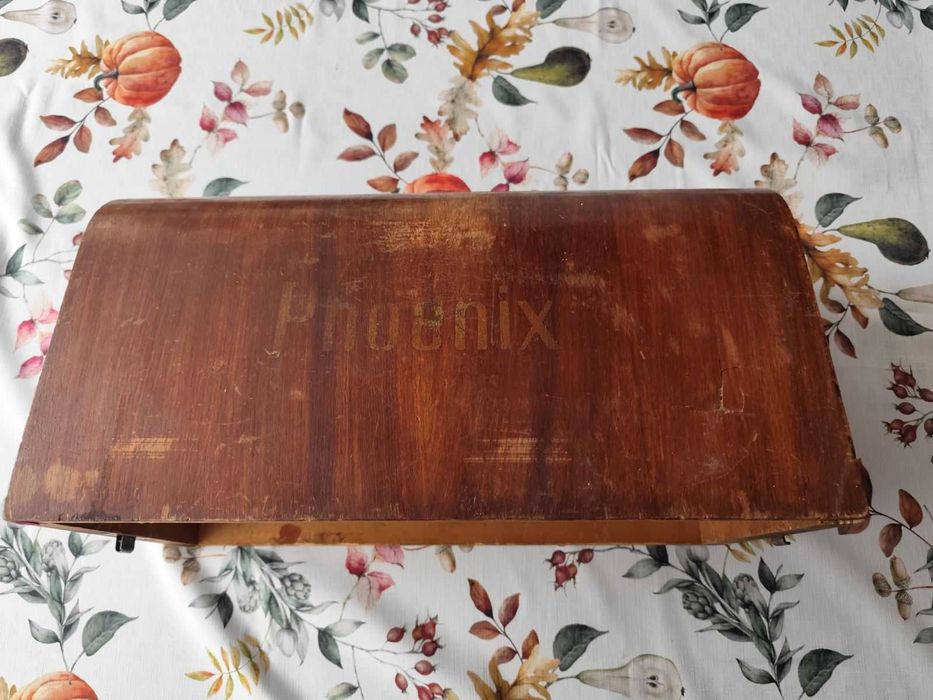 Винтидж немска ръчна настолна шевна машина Феникс (Phoenix)