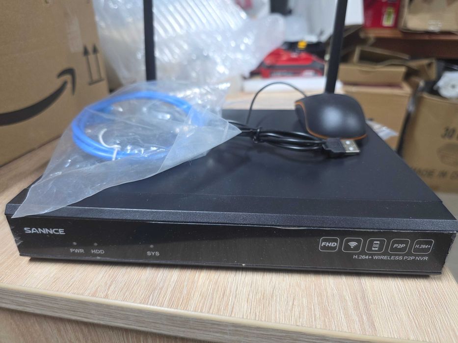 Set de Camere de supraveghere Wifi SANNCE 5MP, audio bidirectional