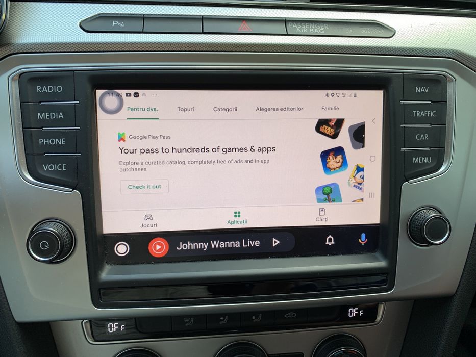 MIB CarPlay și Android Auto Volkswagen Audi Seat Skoda