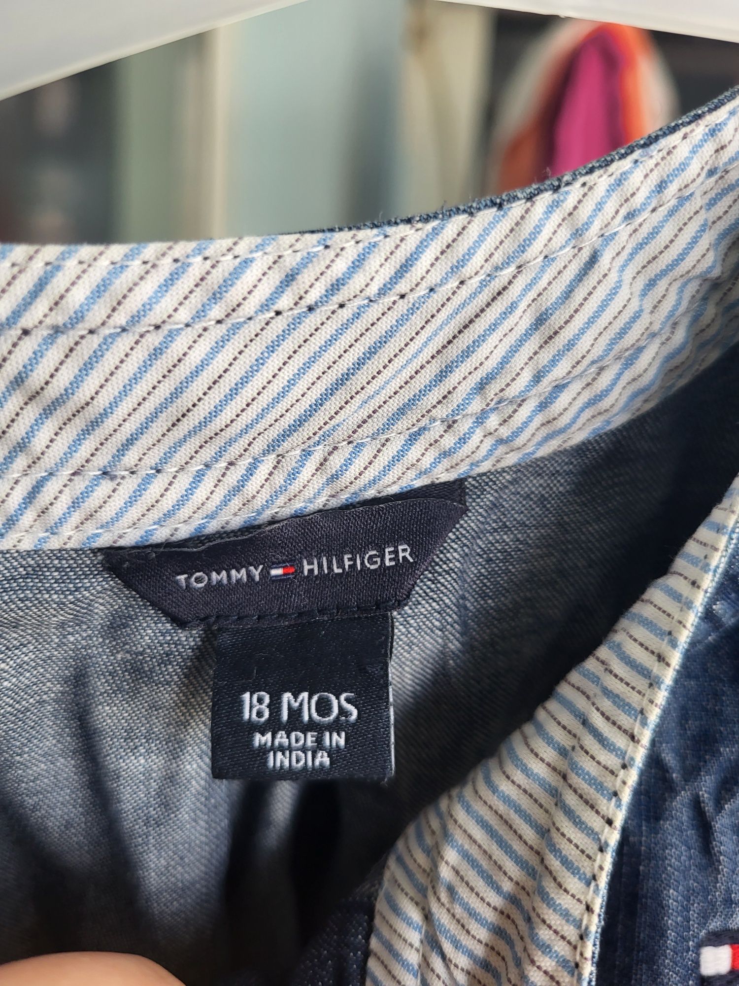 Рокля за бебе до 18м/86см на Tommy Hilfiger