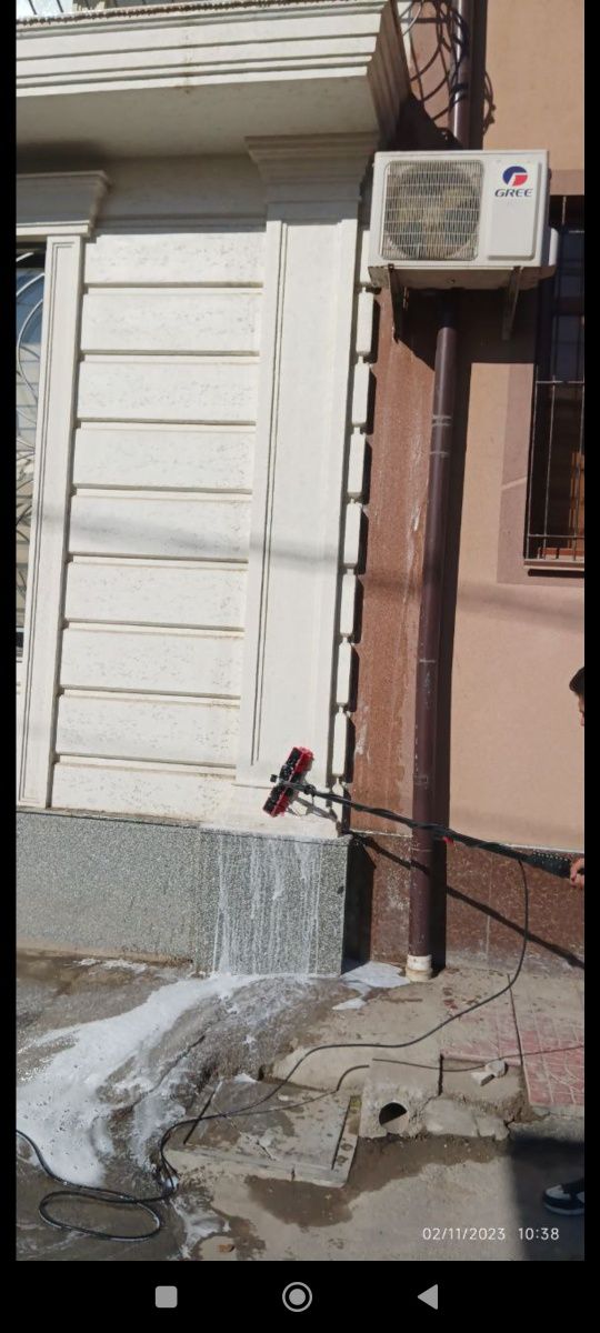 FASAD MOYKA Oyna va Binolarni yuvish xizmati ( har qanday turdagi)