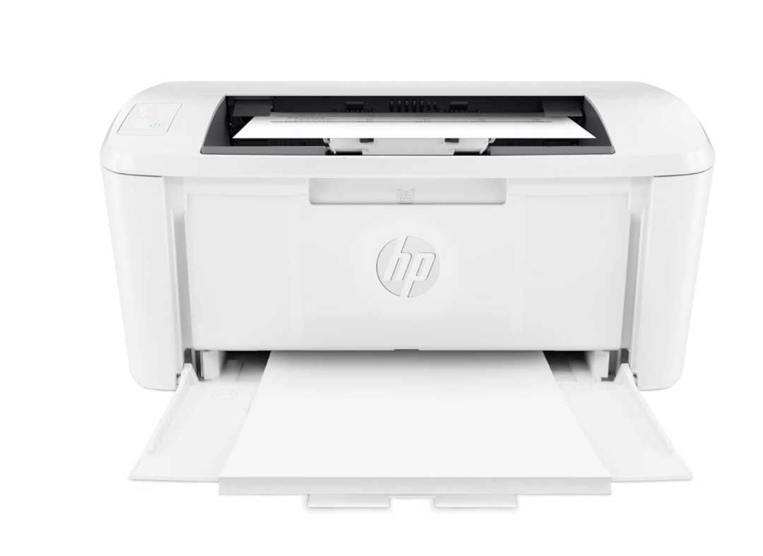 Безжичен черно-бял принтер HP LaserJet M110we с HP+ чисто нов