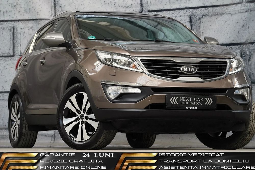 Kia Sportage GARANTIE 24 LUNI*RATE*4x4*185Cp*Automata*Panorama*Piele*Navi*Xenon*Led