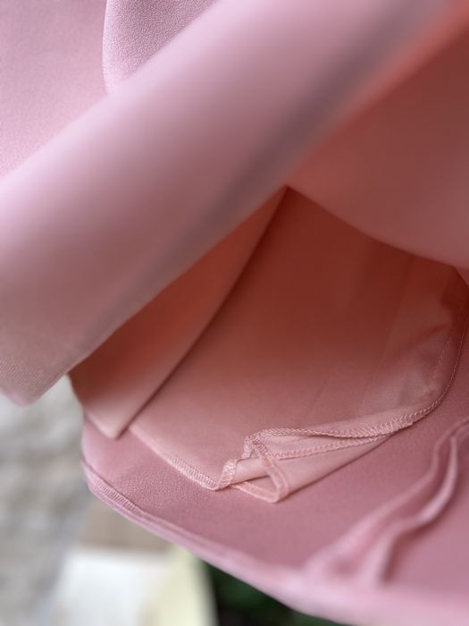 Rochie elegantă roz prăfuit – L (40)