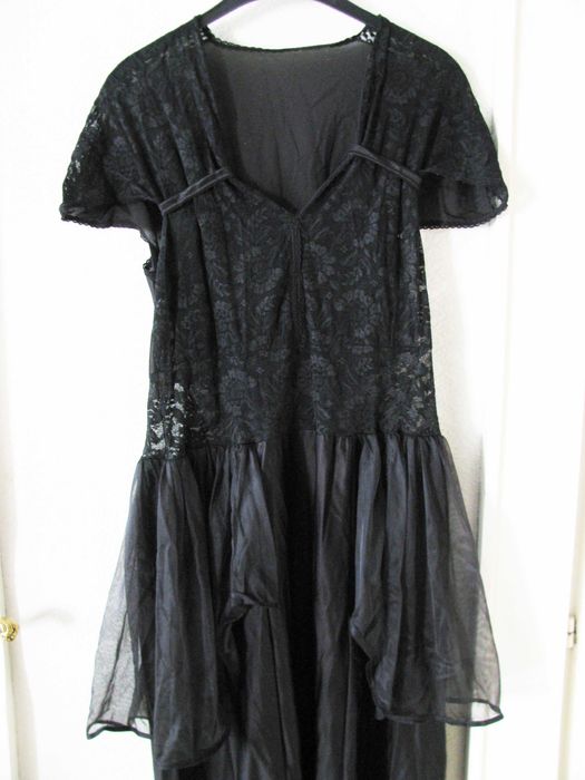 Театрална карнавална рокля 1923 г. дантела воал